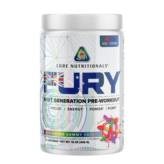 Core Nutritionals - FURY - Pre - Workout - The Juicebox Murwillumbah | Sports Supplements