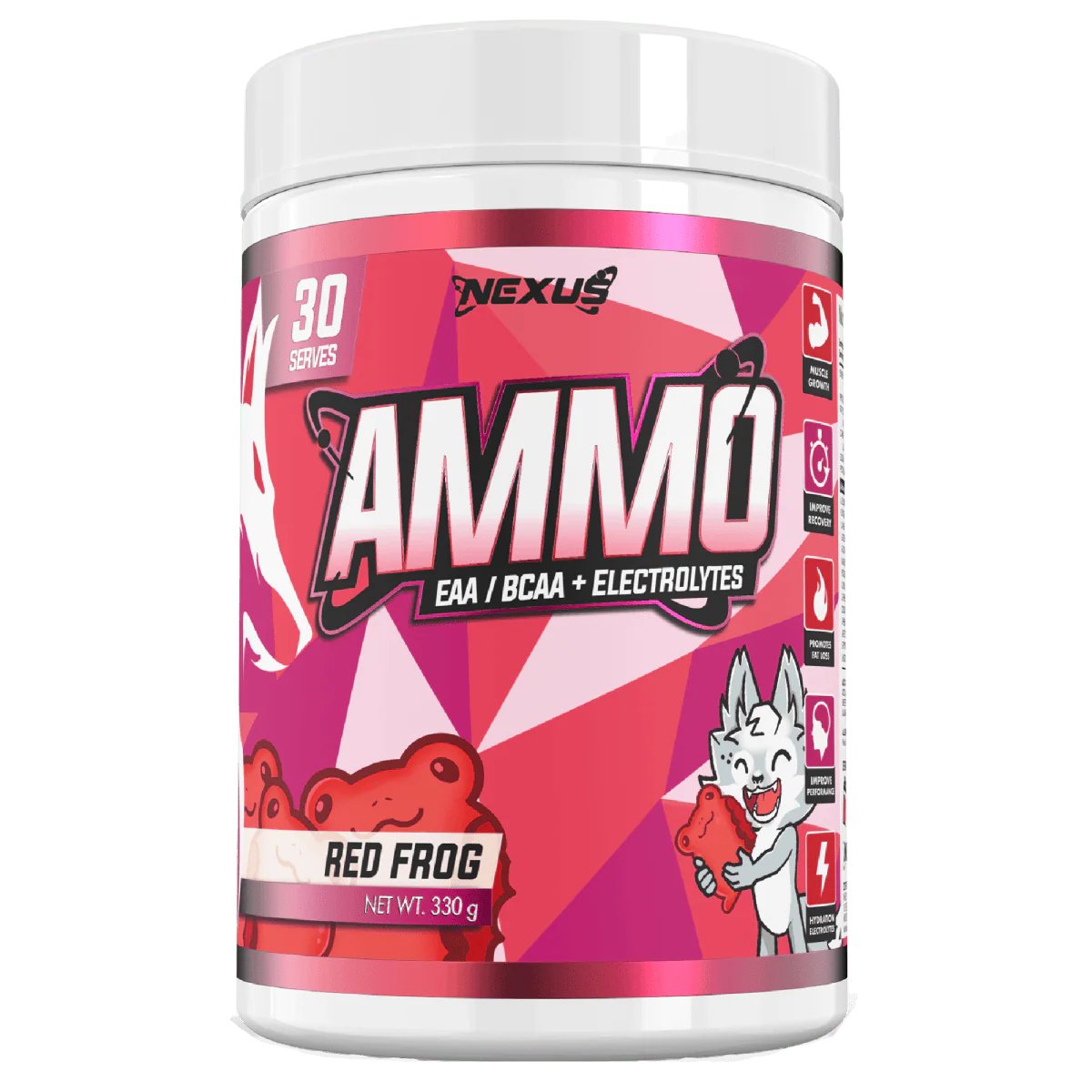 NEXUS NUTRITION - AMMO BCAA'S - Nexus Nutrition - The Juicebox Supplements.