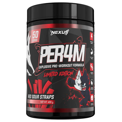 NEXUS NUTRITION - PER4M Pre - Workout - Nexus Nutrition - The Juicebox Supplements.