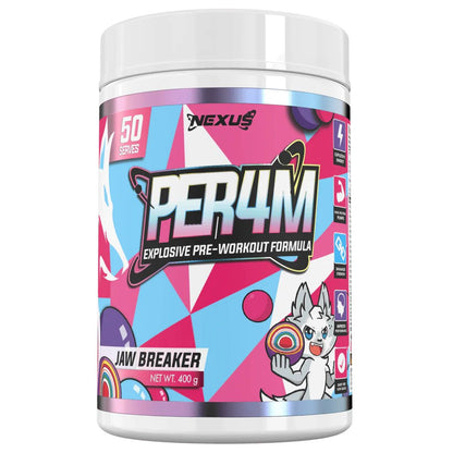 NEXUS NUTRITION - PER4M Pre - Workout - Nexus Nutrition - The Juicebox Supplements.